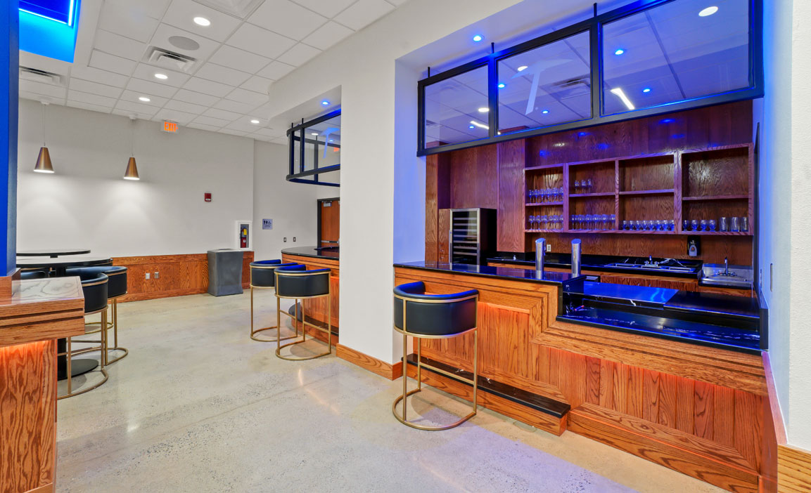 Gordon Family Courtside Club Seating