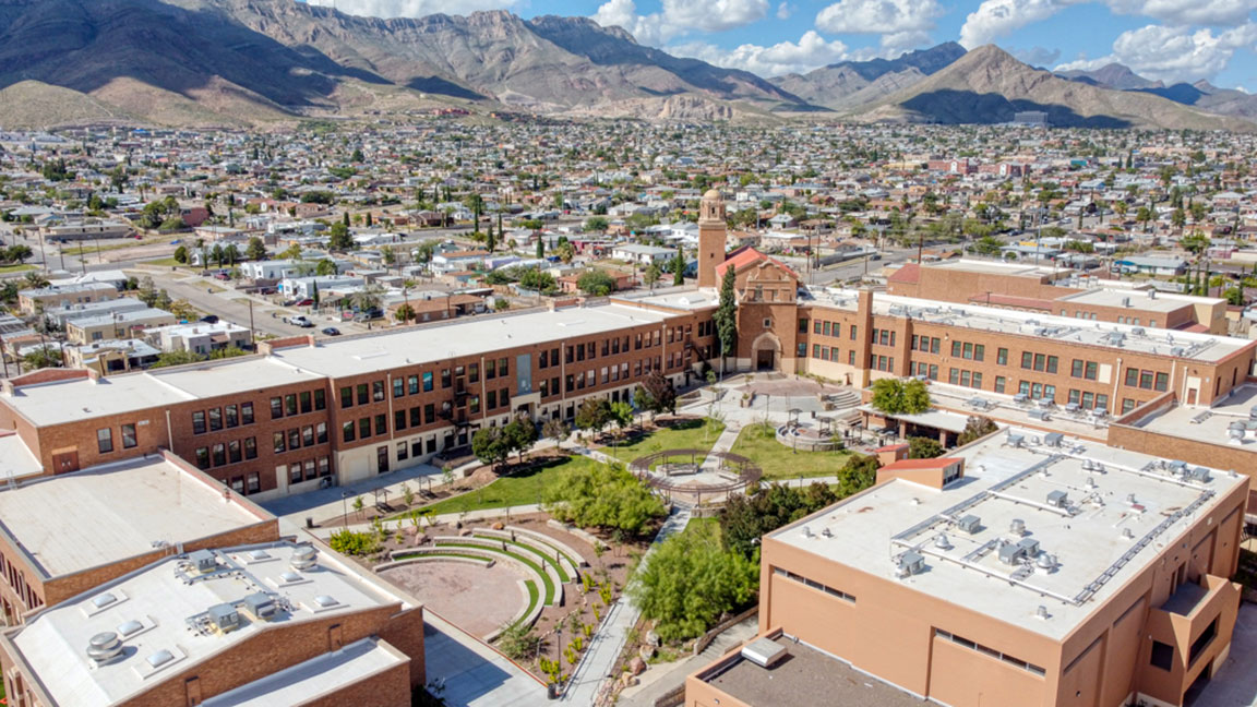 EPISD Austin High School Aerial Photo