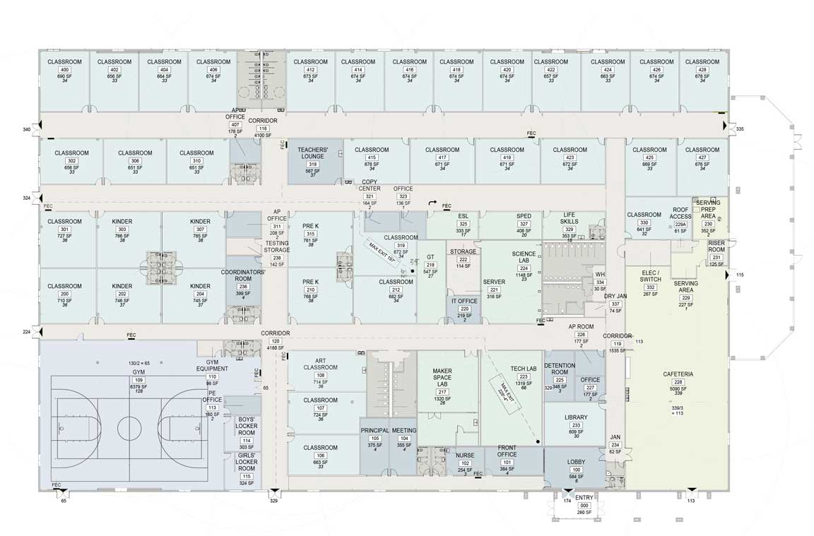 HSA Lubbock Floorplan