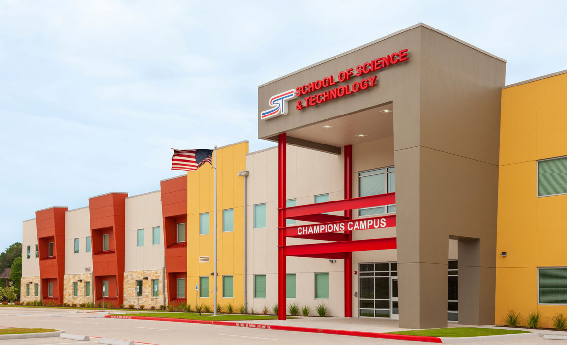 School of Science and Technology Houston Exterior
